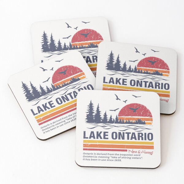 Item preview, Lake Ontario Now and Always Vintage Look designed and sold by vle707.