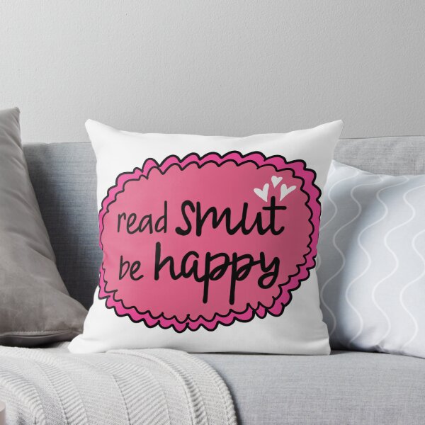 Item preview, Read Smut, Be Happy designed and sold by Peace, Love & Pugs.