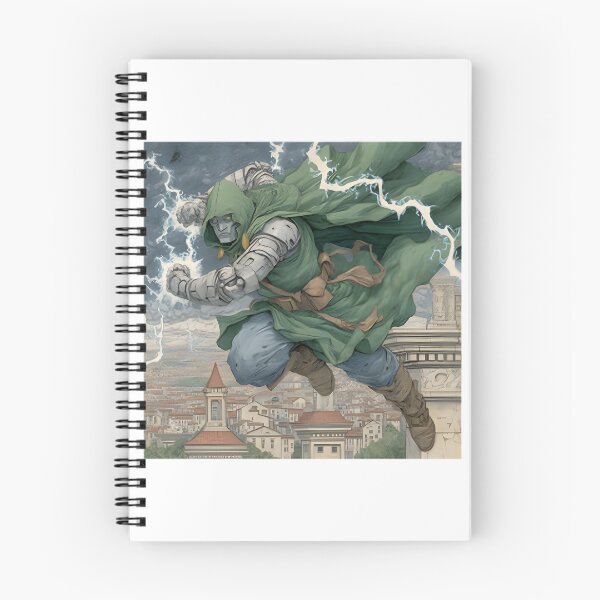 Item preview, Dr Doom The Destroyer Powerful Villain Illustration Design designed and sold by Syntax YT.