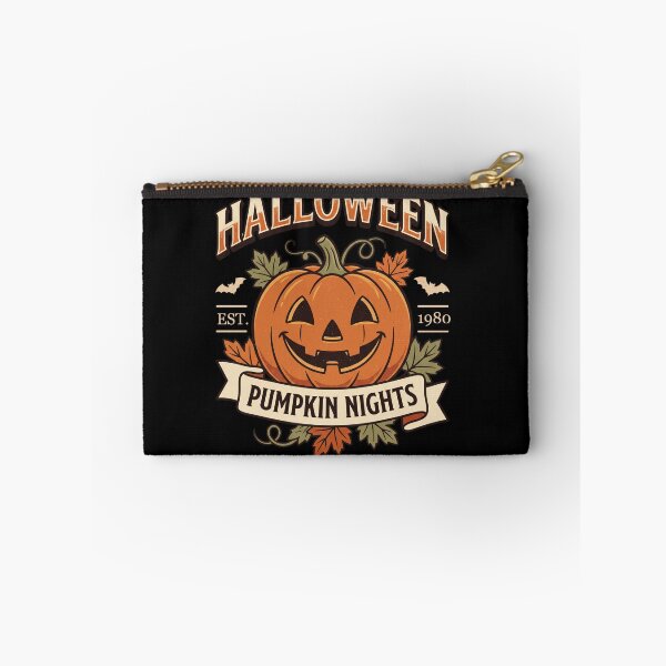 Item preview, Pumpkin Nights Retro Jack O Lantern Vintage Halloween designed and sold by VizoArt-Studio.