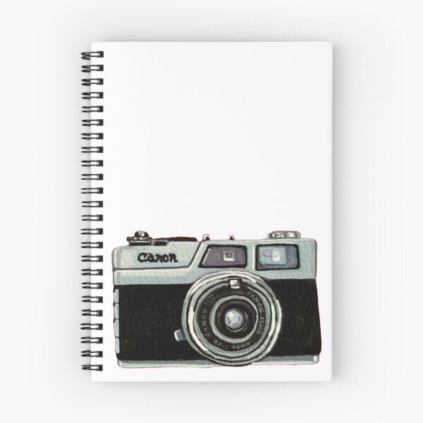 Item preview, Vintage Cannon Camera, hand painted designed and sold by KateIvesArt.