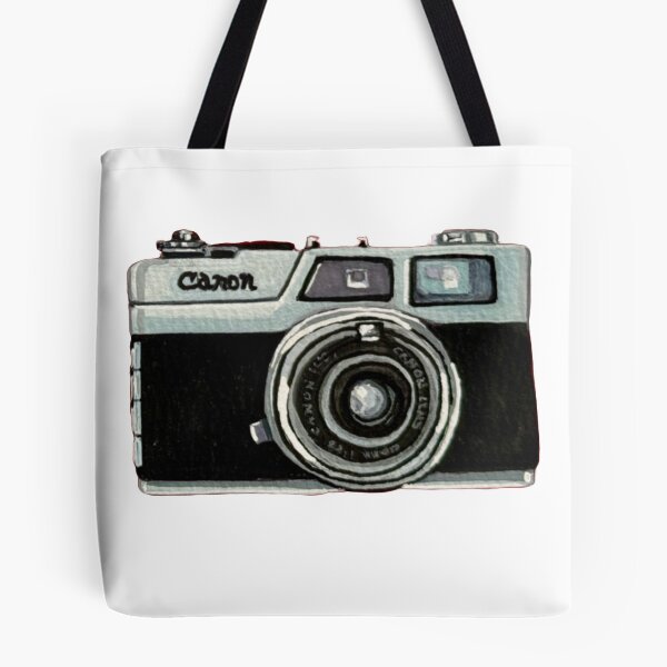 Item preview, Vintage Cannon Camera, hand painted designed and sold by KateIvesArt.