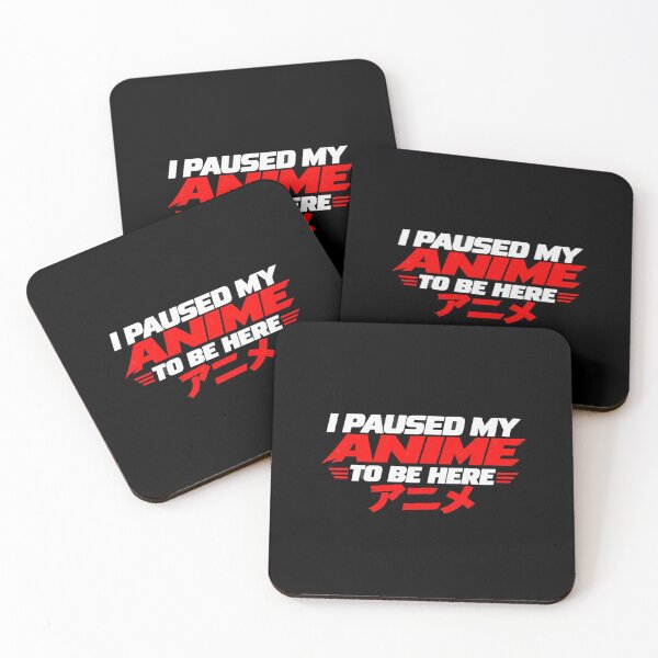Item preview, I Paused My Anime To Be Here Funny Otaku Manga Reader Gift designed and sold by eNtyshop23.