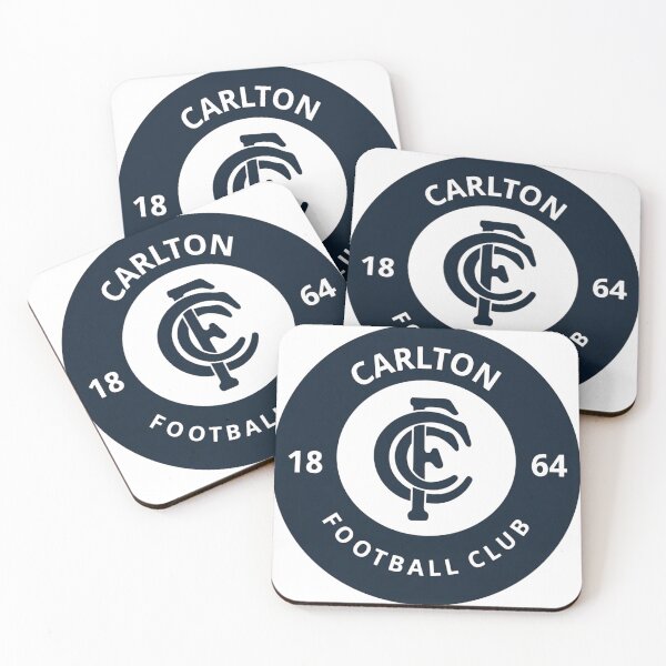 Item preview, Carlton Football Club Vintage Circular Badge Art designed and sold by BlasiseDS.