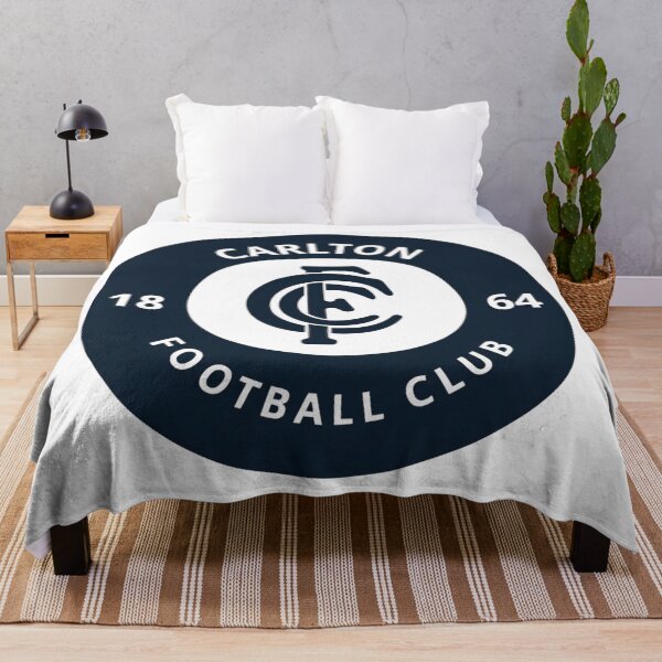 Item preview, Carlton Football Club Vintage Circular Badge Art designed and sold by BlasiseDS.