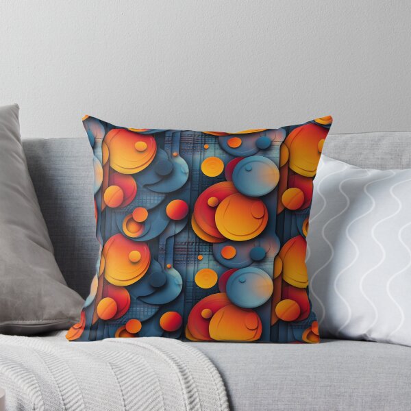 Item preview, Vibrant 3D Abstract Layered Circles Pattern designed and sold by NTGUILTY.