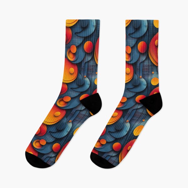 Item preview, Vibrant 3D Abstract Layered Circles Pattern designed and sold by NTGUILTY.