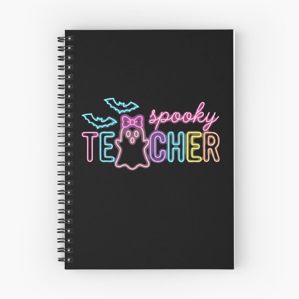 Item preview, Spooky Teacher Neon Retro Ghost designed and sold by MizoX7.
