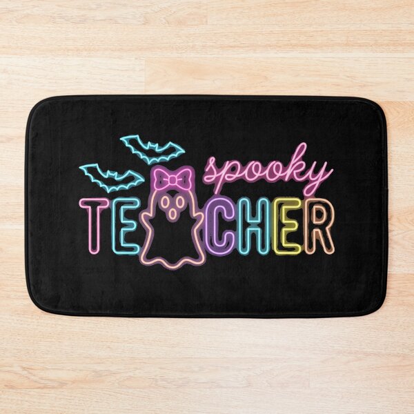Item preview, Spooky Teacher Neon Retro Ghost designed and sold by MizoX7.