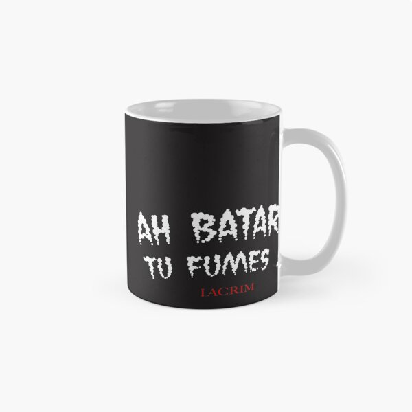 Item preview, Funny French Phrase Design - Ah Batard Tu Fumes Humorous Quote Artwork designed and sold by UiT-Revolution.
