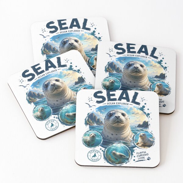 Item preview, Seal ocean explorer art designed and sold by urbanshop7.