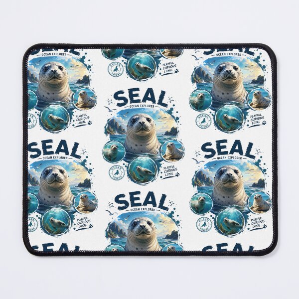 Item preview, Seal ocean explorer art designed and sold by urbanshop7.