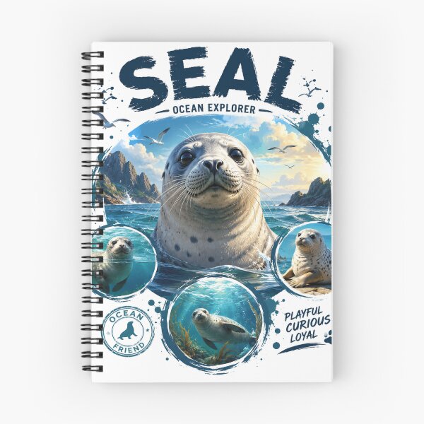 Item preview, Seal ocean explorer art designed and sold by urbanshop7.
