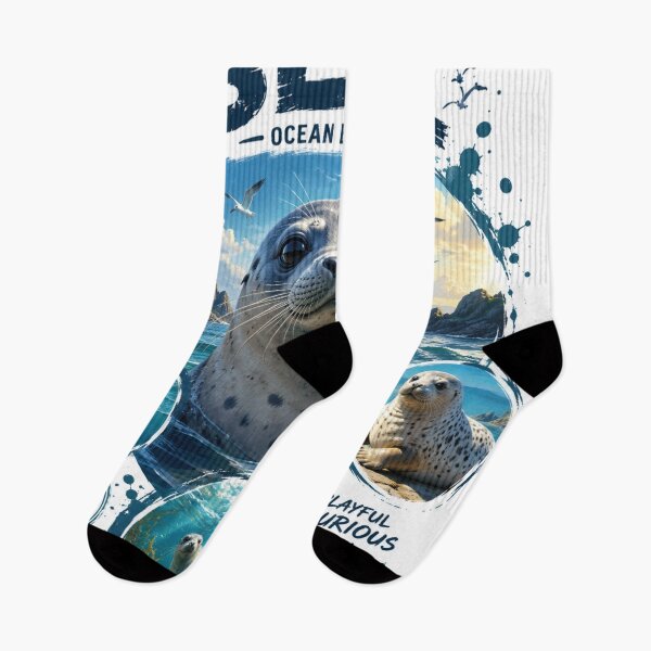Item preview, Seal ocean explorer art designed and sold by urbanshop7.