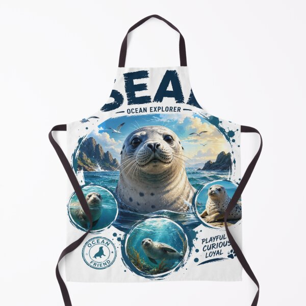Item preview, Seal ocean explorer art designed and sold by urbanshop7.