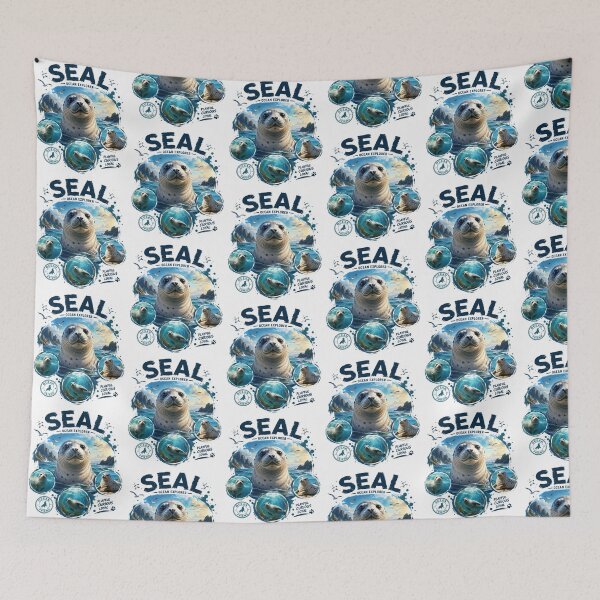 Item preview, Seal ocean explorer art designed and sold by urbanshop7.