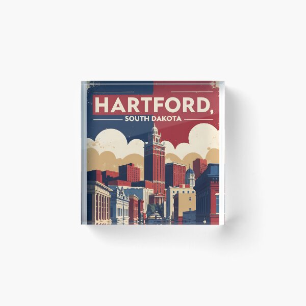 Item preview, Hartford South Dakota Vintage Travel Tourism designed and sold by TravelersGems.
