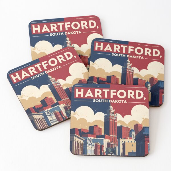 Item preview, Hartford South Dakota Vintage Travel Tourism designed and sold by TravelersGems.