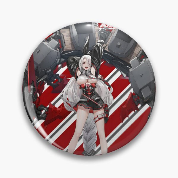 Item preview, Azur Lane Prince Heinrich Anime Style Naval Character Design designed and sold by MemeWalaStore.