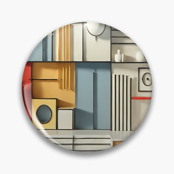 Item preview, Modern Bauhaus Geometric Art designed and sold by OceanTrace.