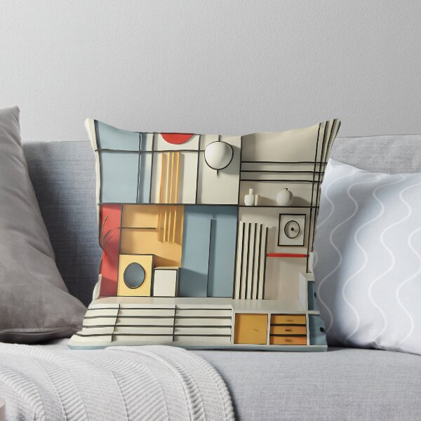 Item preview, Modern Bauhaus Geometric Art designed and sold by OceanTrace.