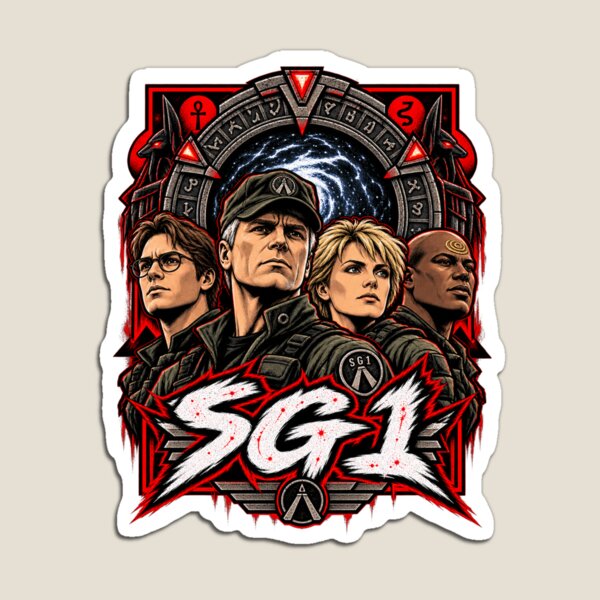 Item preview, Stargate SG-1 Team Emblem designed and sold by Gabriela Mihai.