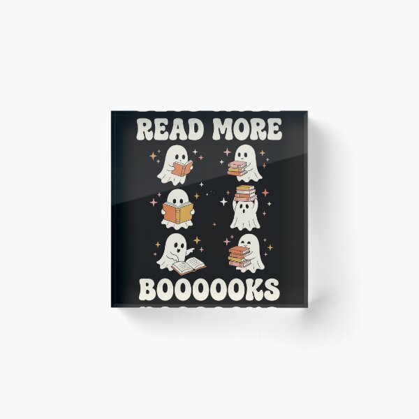 Item preview, Read More Booooooks Cute Reading Ghosts designed and sold by MizoX7.
