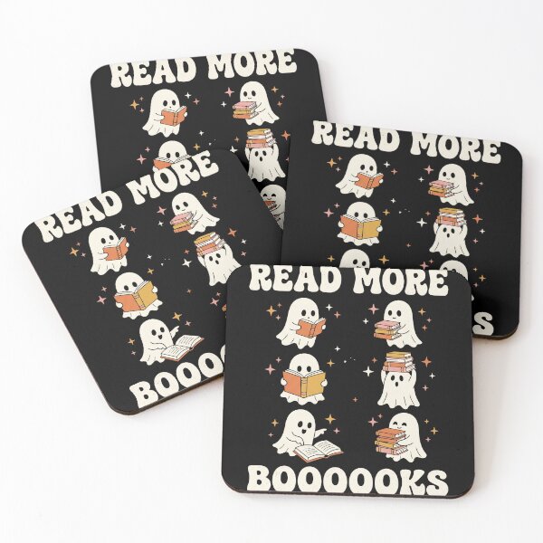 Item preview, Read More Booooooks Cute Reading Ghosts designed and sold by MizoX7.