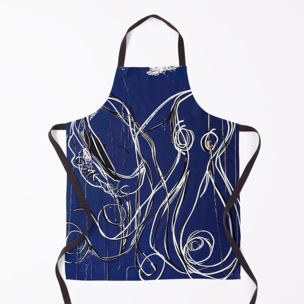 Item preview, Deep ocean - Blue Abstract Art designed and sold by shadow-bloom.