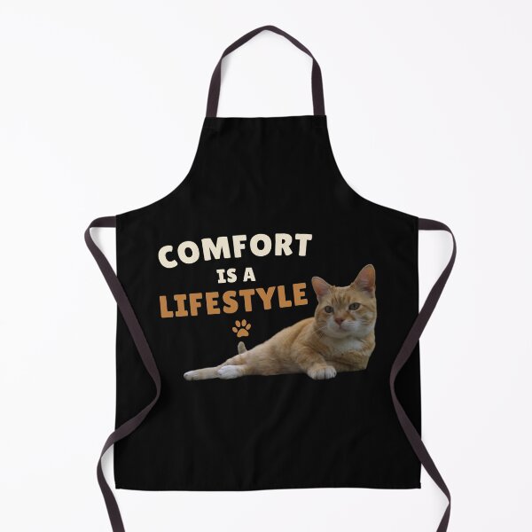 Item preview, Comfort Is a Lifestyle – Relaxed Cat Funny Design designed and sold by MB-CatPrints.