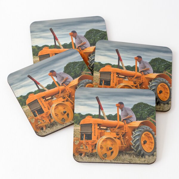 Item preview, Vintage orange tractor designed and sold by JEZ22.