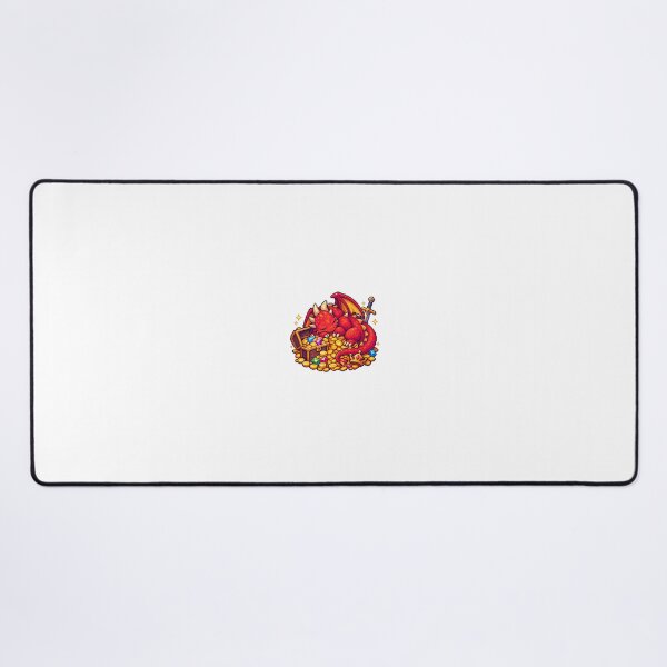 Item preview, Treasure Guardian Dragon – Pixel Art designed and sold by Handmade--Heaven.