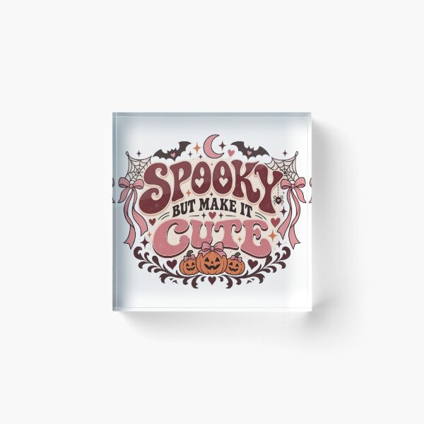 Item preview, Spooky But Make It Cute Retro Halloween Design designed and sold by Funkystreet.