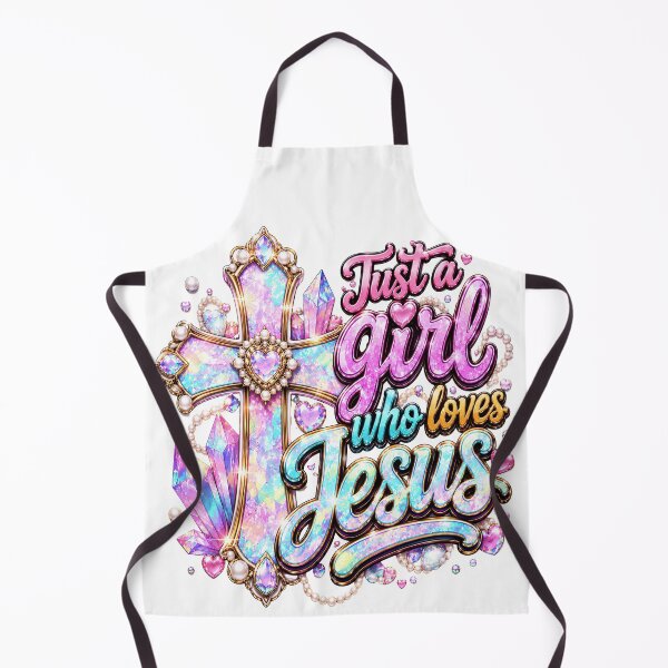 Item preview, Just A Girl Who Loves Jesus designed and sold by sibrina1.