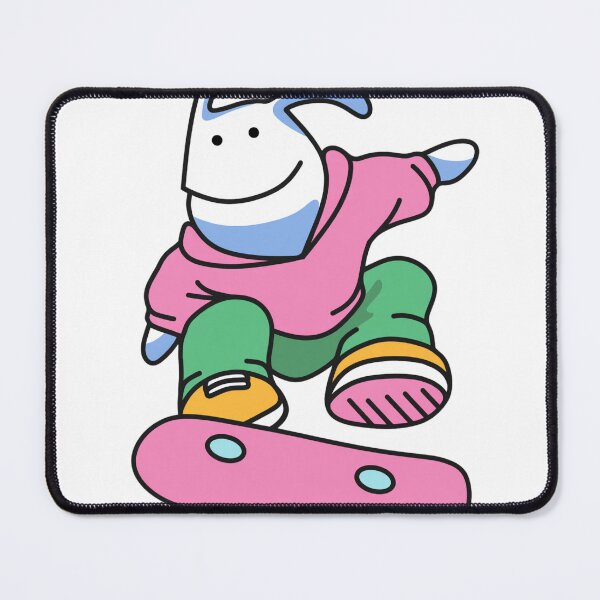 Item preview, Skateboarder Cool Skateboarding White Bunny designed and sold by LangJingArt.
