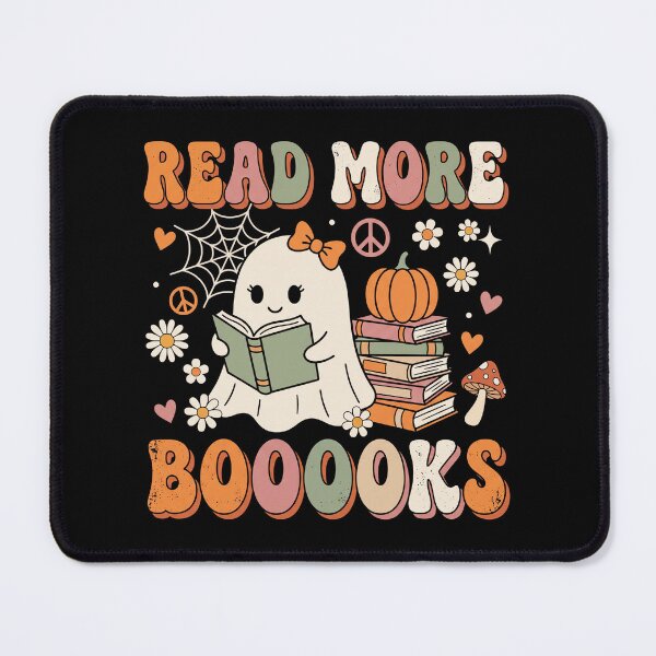 Item preview, Read More Booooooks Cute Reading Ghosts designed and sold by MizoX7.