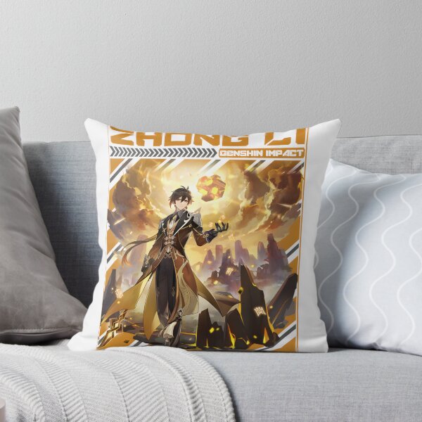 Item preview, Genshin Impact Zhongli Wish Artwork Design for Fans designed and sold by MemeWalaStore.