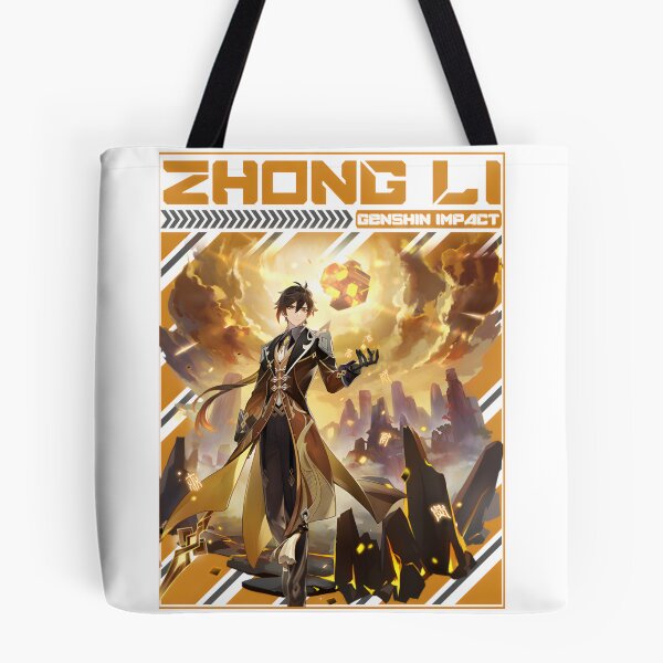 Item preview, Genshin Impact Zhongli Wish Artwork Design for Fans designed and sold by MemeWalaStore.