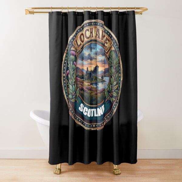 Item preview, Loch Awe and Kilchurn Castle Scottish Highlands Vintage Travel designed and sold by Loom on the Loch.