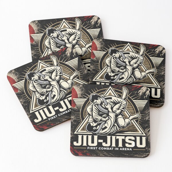 Item preview, Brazilian Jiu-Jitsu Grappling Martial Arts Warrior  designed and sold by Fei Long Design Hub.