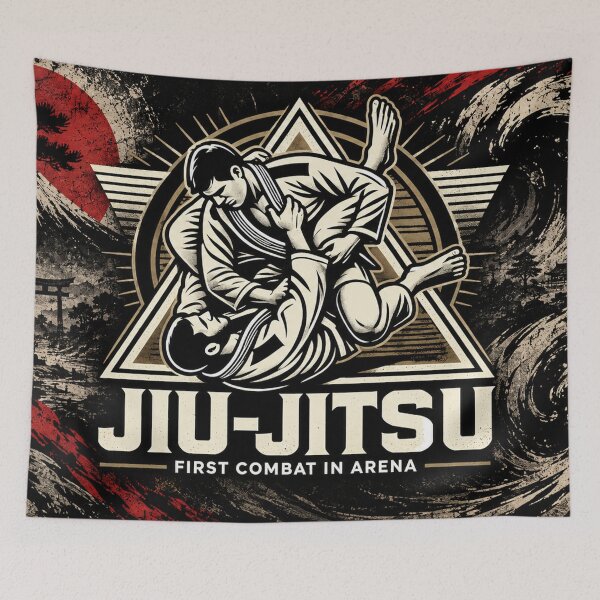 Item preview, Brazilian Jiu-Jitsu Grappling Martial Arts Warrior  designed and sold by Fei Long Design Hub.