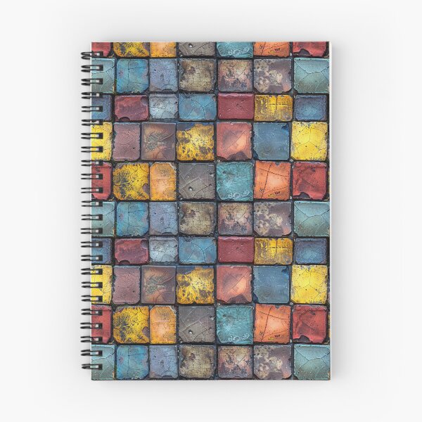 Item preview, Colorful Weathered Grunge Mosaic Tile Pattern designed and sold by NTGUILTY.