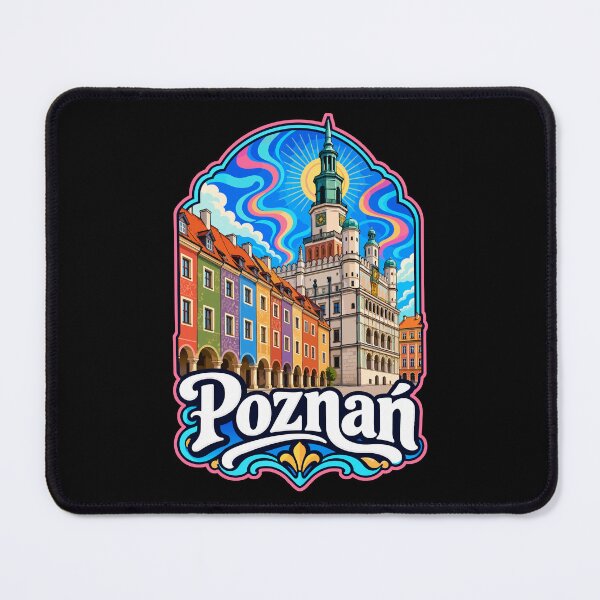 Item preview, Poznan City Poland Trippy Art designed and sold by TomFrontierArt.