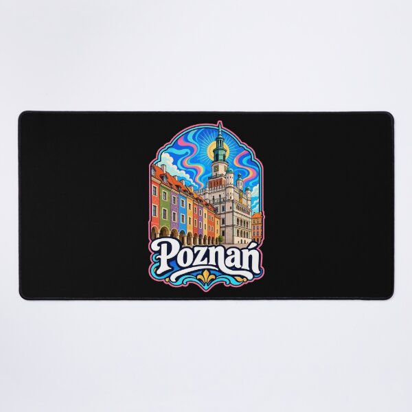 Item preview, Poznan City Poland Trippy Art designed and sold by TomFrontierArt.