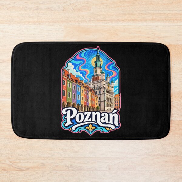 Item preview, Poznan City Poland Trippy Art designed and sold by TomFrontierArt.