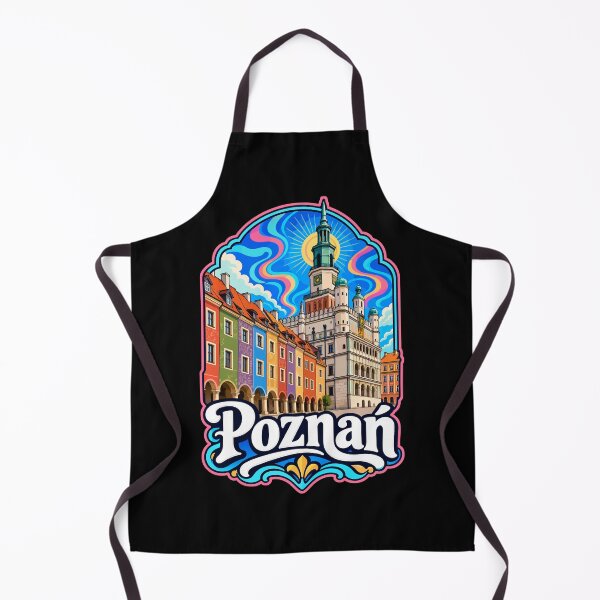 Item preview, Poznan City Poland Trippy Art designed and sold by TomFrontierArt.