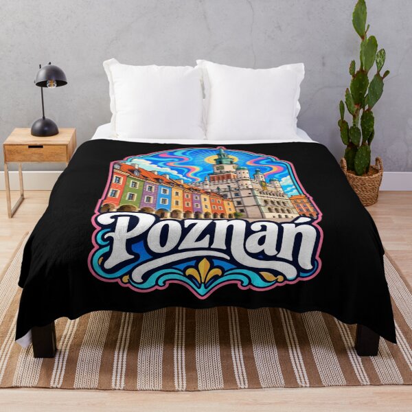 Item preview, Poznan City Poland Trippy Art designed and sold by TomFrontierArt.