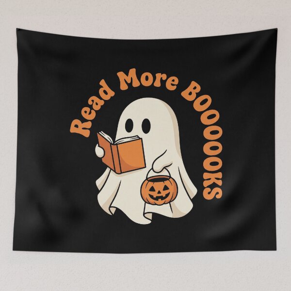Item preview, Read More Booooooks Trick Or Treat Ghost designed and sold by MizoX7.
