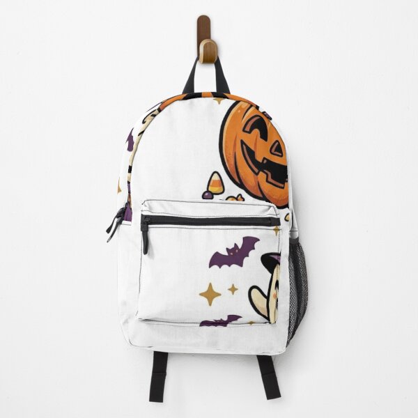 Item preview, Cute Halloween Ghosts with Pumpkin and Witch Hats designed and sold by PureCanvas Co.
