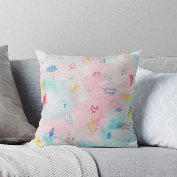 Item preview, Garabato abstracto en colores pastel designed and sold by Qualali Studio.